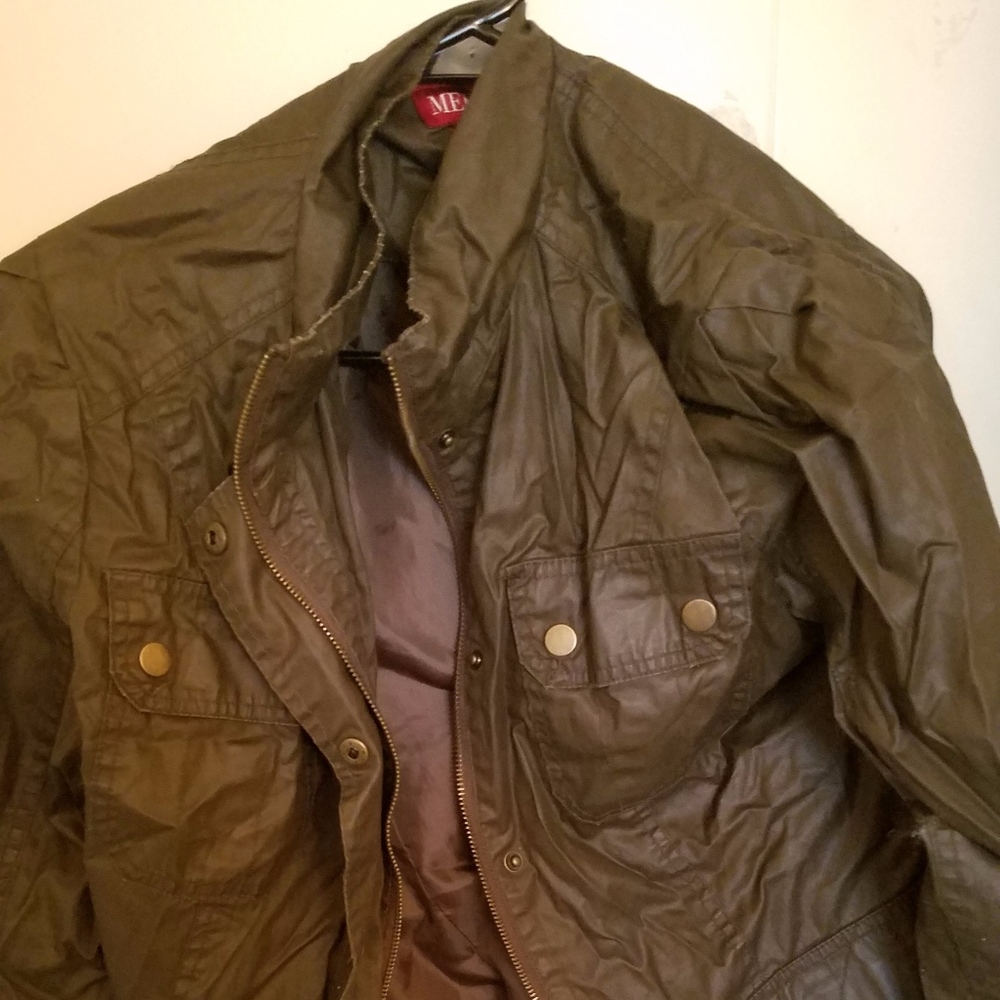 Green Rain Jacket